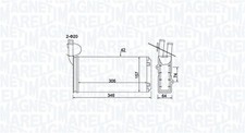 MAGNETI MARELLI Wärmetauscher Innenraumheizung 350218474000 für VW TRANSPORTER