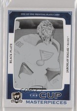 2013-14 The Cup Masterpieces Printing Plate Black Framed 1/1 Jaroslav Halak 0c3