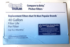 Great Value Lot Of 5 Pitcher Filters For Most Popular Made in USA New Sealed