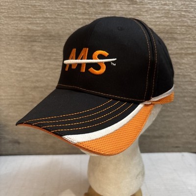 NMSS National Multiple Sclerosis Society MS Cap Hat Buckle Orange Black OS NEW