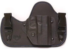 Flashbang Capone S&W M&P Holster, Right Hand (RH) Black w/Blue Stitching