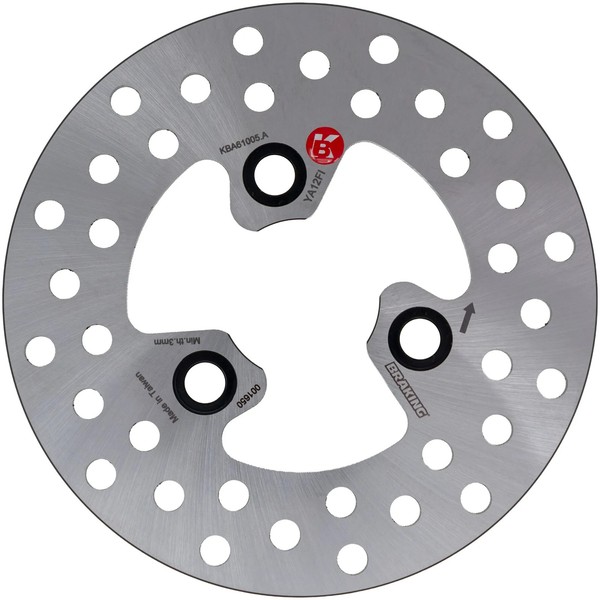 Bremsscheibe Braking YA12FI, Vorne FüR Yamaha CW 50 R Bws, Bj. 1995-image