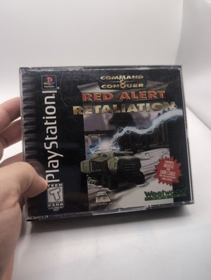 Command & Conquer Red Alert Retaliation PlayStation 1 PS1 Complete in Box