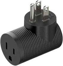 NEMA 5-15R Right Angle Power Adapter