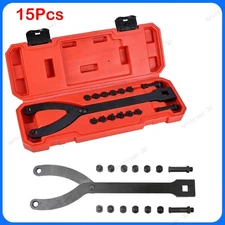 Adjustable Variable Pin Spanner Wrench Drive Fan Clutch Pully Holder Wrench Tool