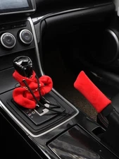 Universal Car Gear Shift Hoodie Cover Manual Automatic Knob Decor Protector