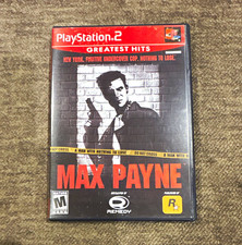 Rockstar Games Max Payne Greatest Hits Sony PlayStation 2 PS2 M NTSC-U/C Manual