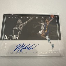 2020-21 PANINI NOIR NICKEIL ALEXANDER-WALKER AUTO SP /99 REIGNING NIGHTS