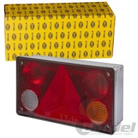 Hella 12V 24V Halogen RÜCkleuchte Mehrfarbig Rechts 2VP 340 400-141
