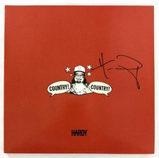 Michael Wilson Hardy Signed Autograph Album Vinyl Record - Country! Country! JSA
