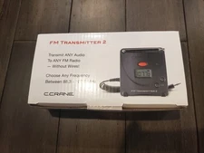 New C. Crane Digital FM Stereo Transmitter 2 Black 