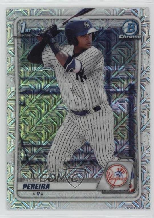 2020 Bowman Chrome Prospects Mega Box Mojo Refractor Everson Pereira #BCP-51 l8e