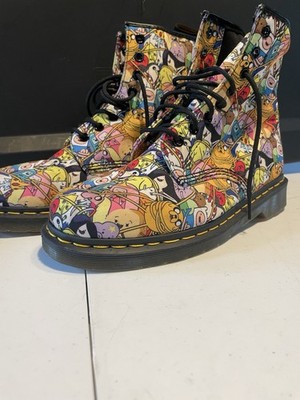 Rare Dr Martin Cartoon Network Boots US Size 9