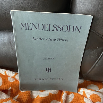 G. Henle Verlag Mendelssohn Lieder ohne Worte Urtext Klavier Notenheft