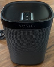 Sonos Play 1 Wireless Speaker White/Grey Tested Works Great Sounds Awesome