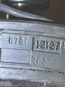 C70F-12127-H Ford Distributor 4-speed FE 390 7B27 Autolite