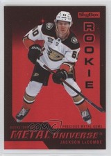 2023-24 Skybox Metal Universe PMG Red 30/90 Jackson LaCombe #R-10 0kr0
