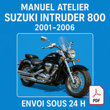 Manuel Atelier Suzuki 800 Intruder 2001-2006 Revue Technique Moto RMT CD PDF
