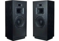 Klipsch FORTE IV Heritage Black 3-Way Floorstanding Loudspeaker Pair 2021