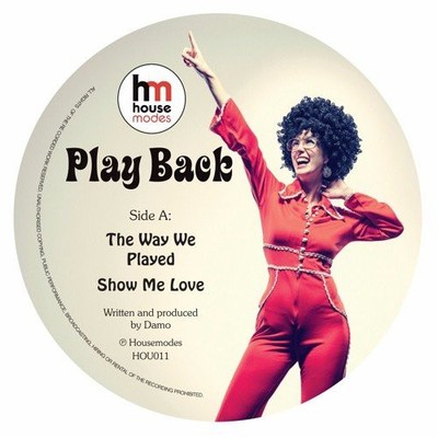Damo Play Back EP (Vinyl) 12'' EP