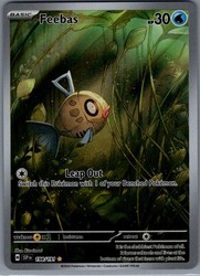 Feebas 198/191 Surging Sparks Illustration Rare Holo