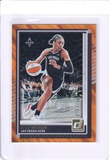 2025 Donruss WNBA - A'JA WILSON #82 ORANGE LAVA / 199 Aces