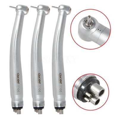3x NSK PANA MAX Style Dental High Speed Handpiece Push Button 4 Hole STNABM