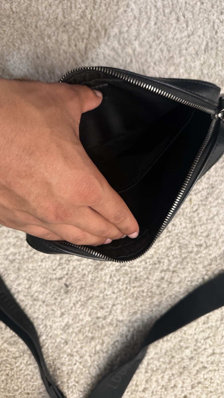 Louis Vuitton Monogram Eclipse Black Crossbody Ba… - image 4