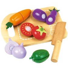 Jeu de simulation en bois (légumes) NK005 directement du JAPON