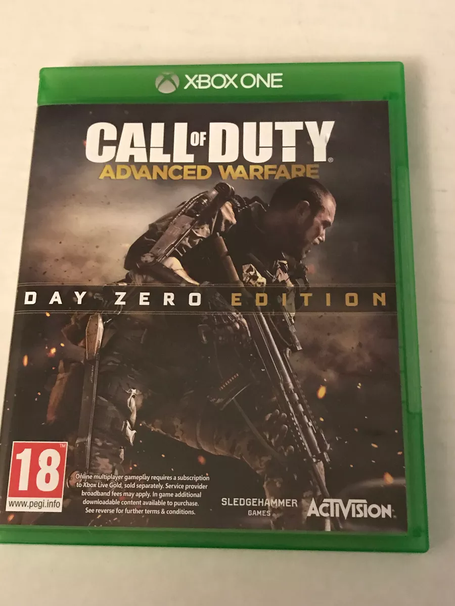 call of duty advanced warfare - edição day zero - xbox 360 usado