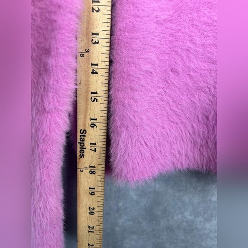 Crewcuts by J. Cew Girls Size M (8_9) Fuzzy Knit Sweater Crew Neck Pink - Picture 8 of 8