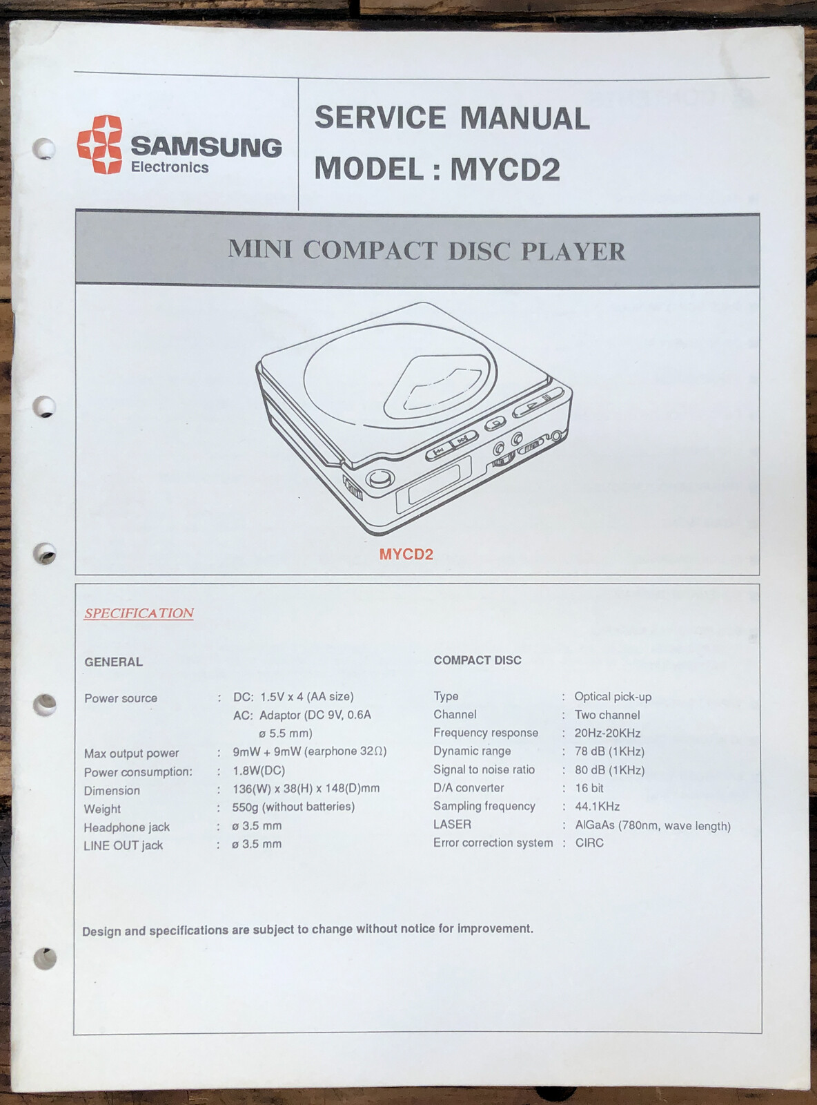 Service Manual *original* #2