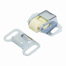 Rok Roller Wheel Spring Cabinet Furniture Closet Door Catch Latch with Screws