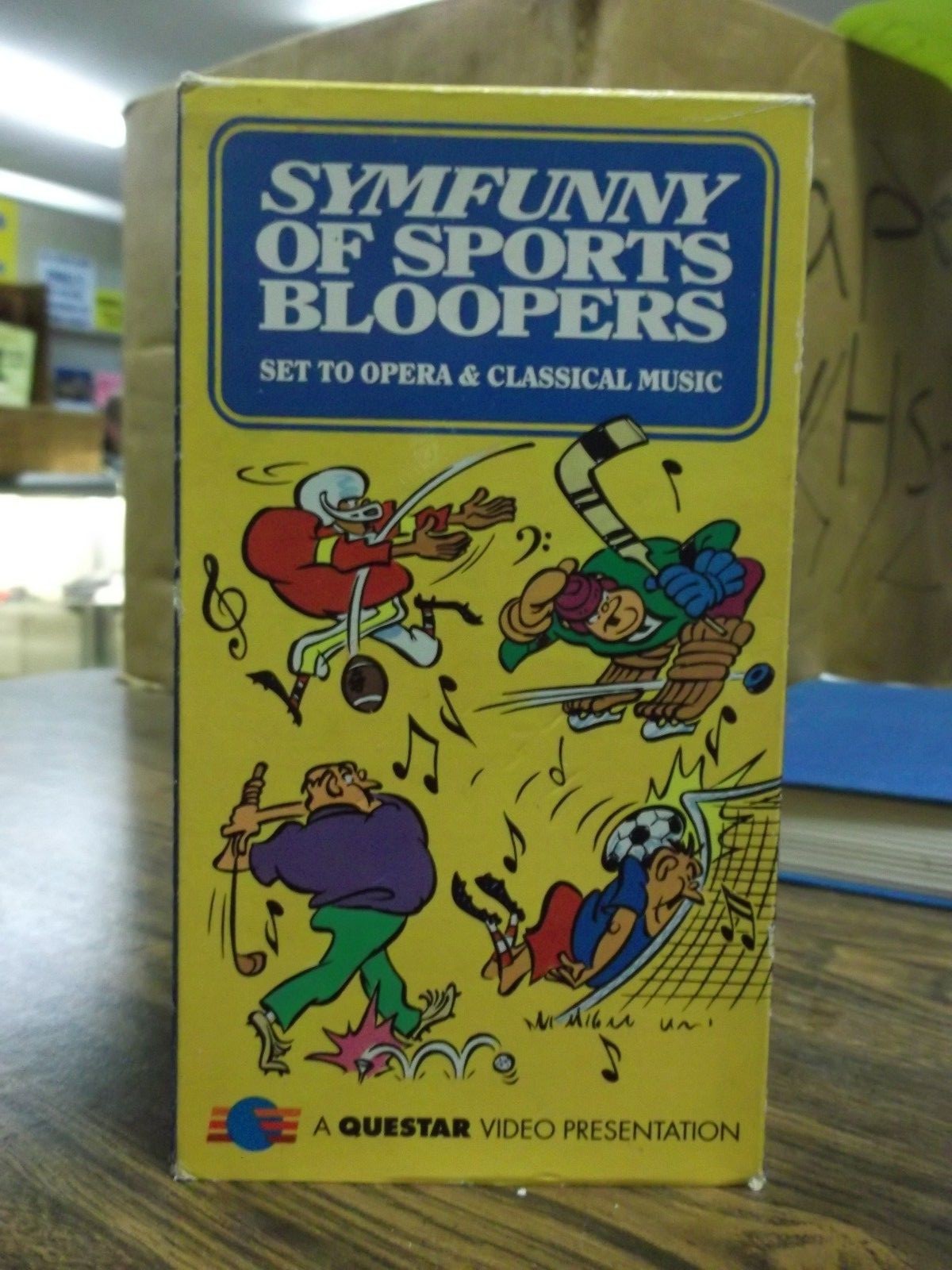 Symfunny of Sports Bloopers VHS J35 eBay