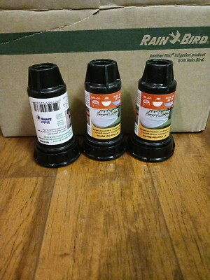 3 Rain Bird 1802 Spray 2'' Pop-Up Sprinkler Lot Of 3