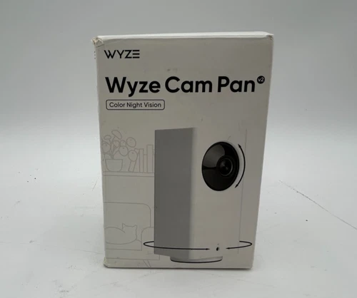 Wyze Cam Pan v2 Indoor Wired Smart Home Camera - WYZECP2 - New Open Box