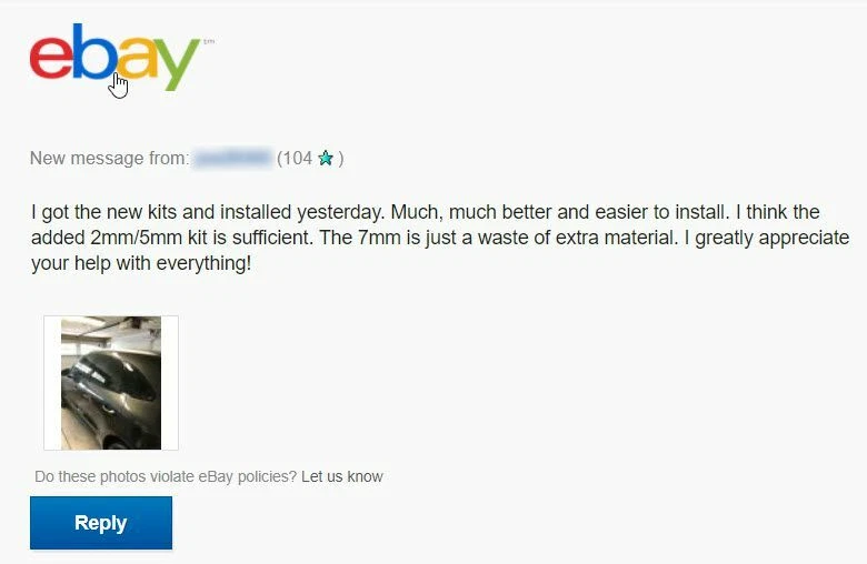 Porsche Macan 2014-2025 cromo eliminación vinilo superposición Foto 4 de 4