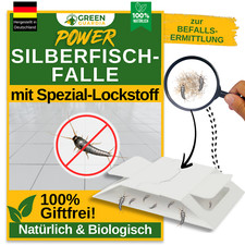 3 bis 15x Fallen - Green Guardia Silberfische...
