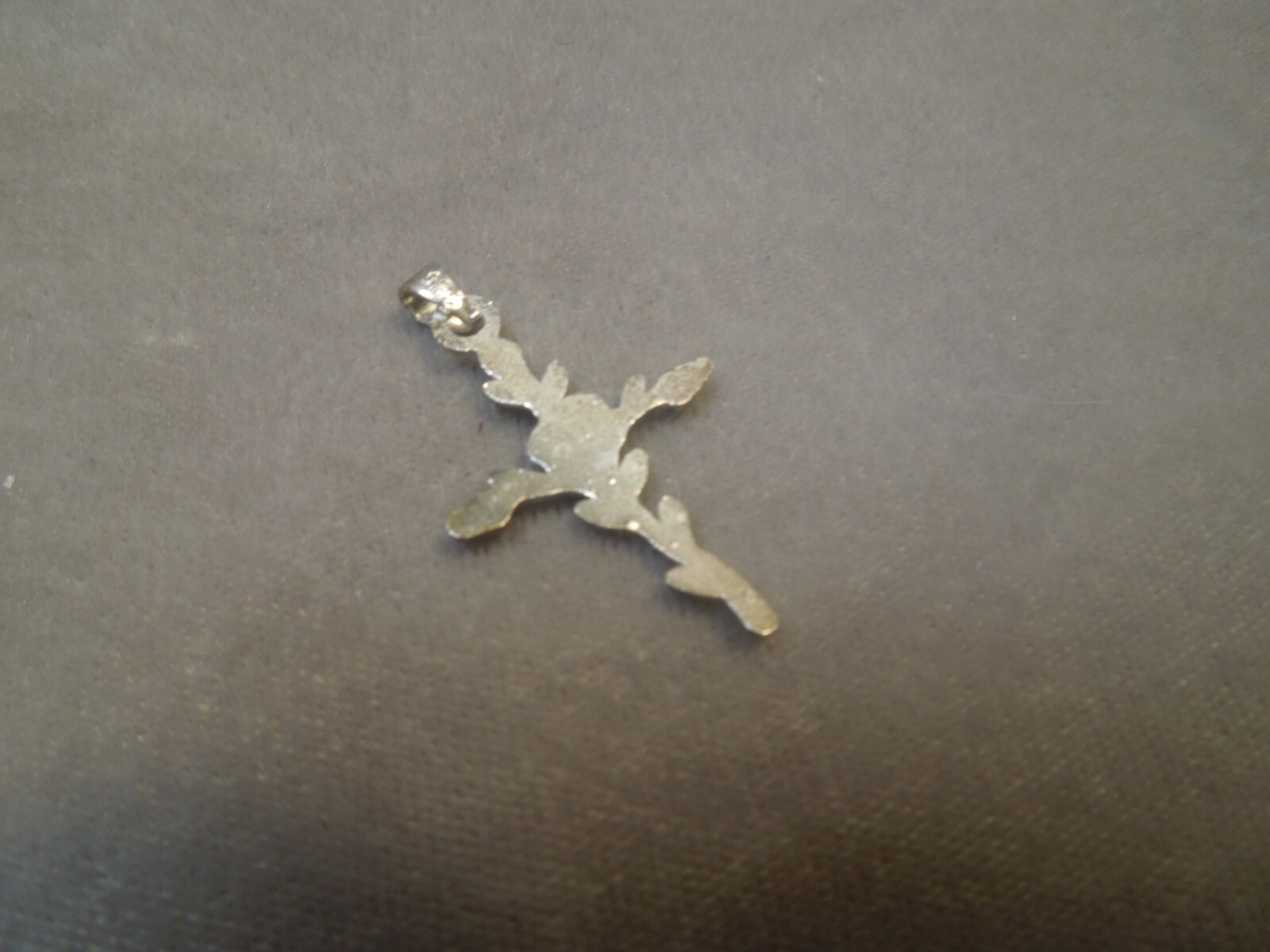 Vintage Sterling Silver 925 Rose Vine Christian Cross Pendant | eBay