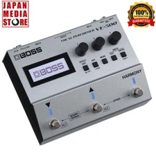 Boss VE-500 Vocal Performer Multi-Effect Vocal Pedal Brand New with BOX