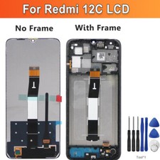 Color HD LCD Display For Xiaomi Redmi 12C Touch Screen Single/Band Bezel Tools