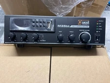 NEW Quest M-35BT 3 Channel 35 Watts Compact Mixer Amplifier Bluetooth and USB
