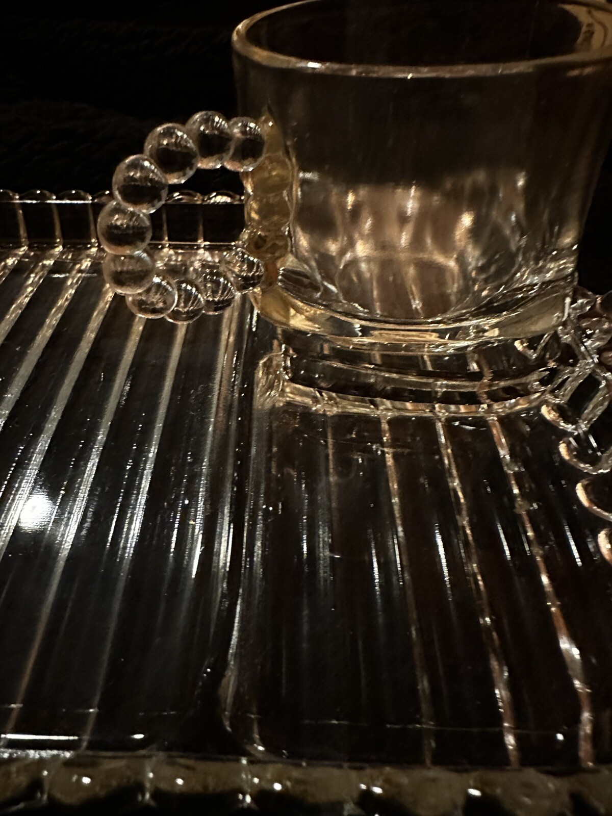 Vintage 6-Piece Crystal Sip and Smoke Set for Elite Hosts 420 Friendly