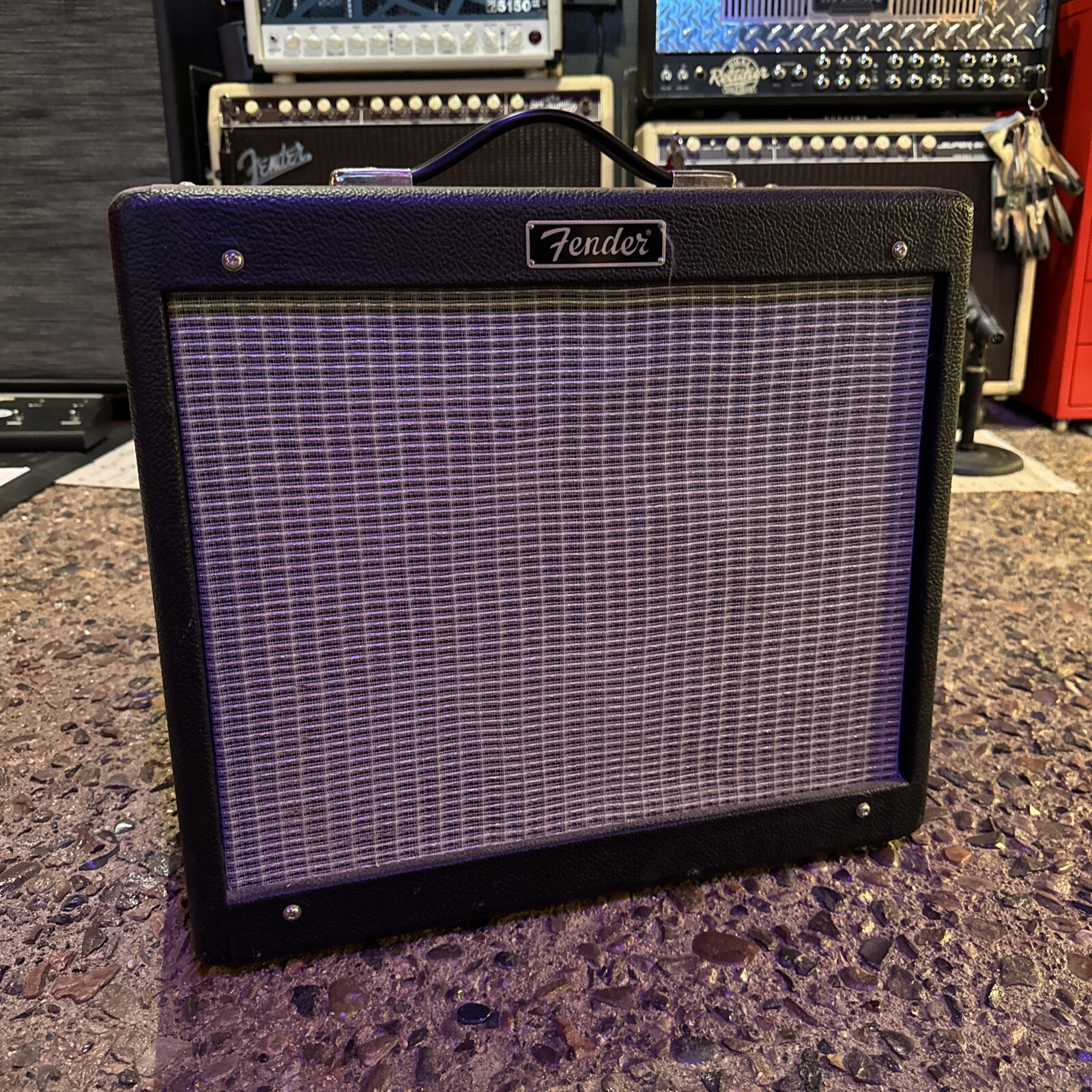 FENDER BLUESJUNIOR I BLACK w/BILLM MODS eBay