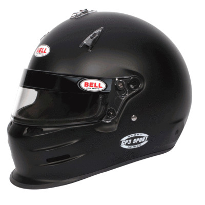 Bell GP3 Sport Racing Helmet SA2020 Matte Black Size Small Full Face On Sale