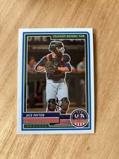 JACK PAYTON 2023 PANINI USA BASEBALL STARS & STRIPES BASE CARD