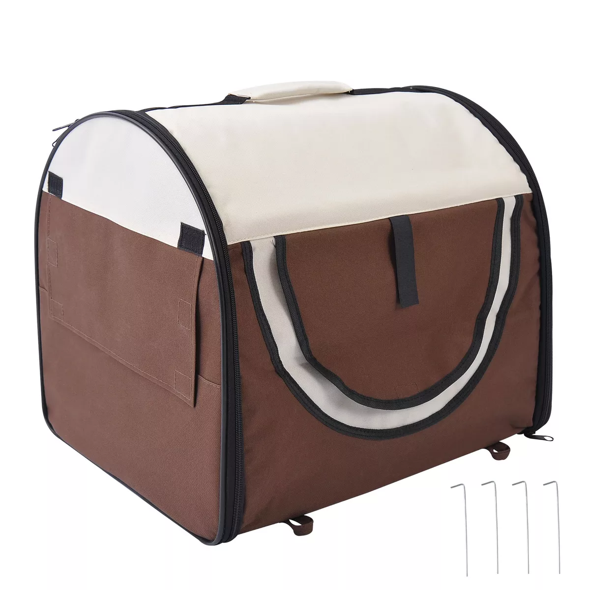 Foldable Pet Carrier, Dog and Cat Kennel