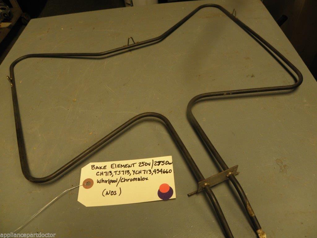 NOS Whirlpool Chromalox STOVE CH713 TS713 YCH713 454660 Bake Element