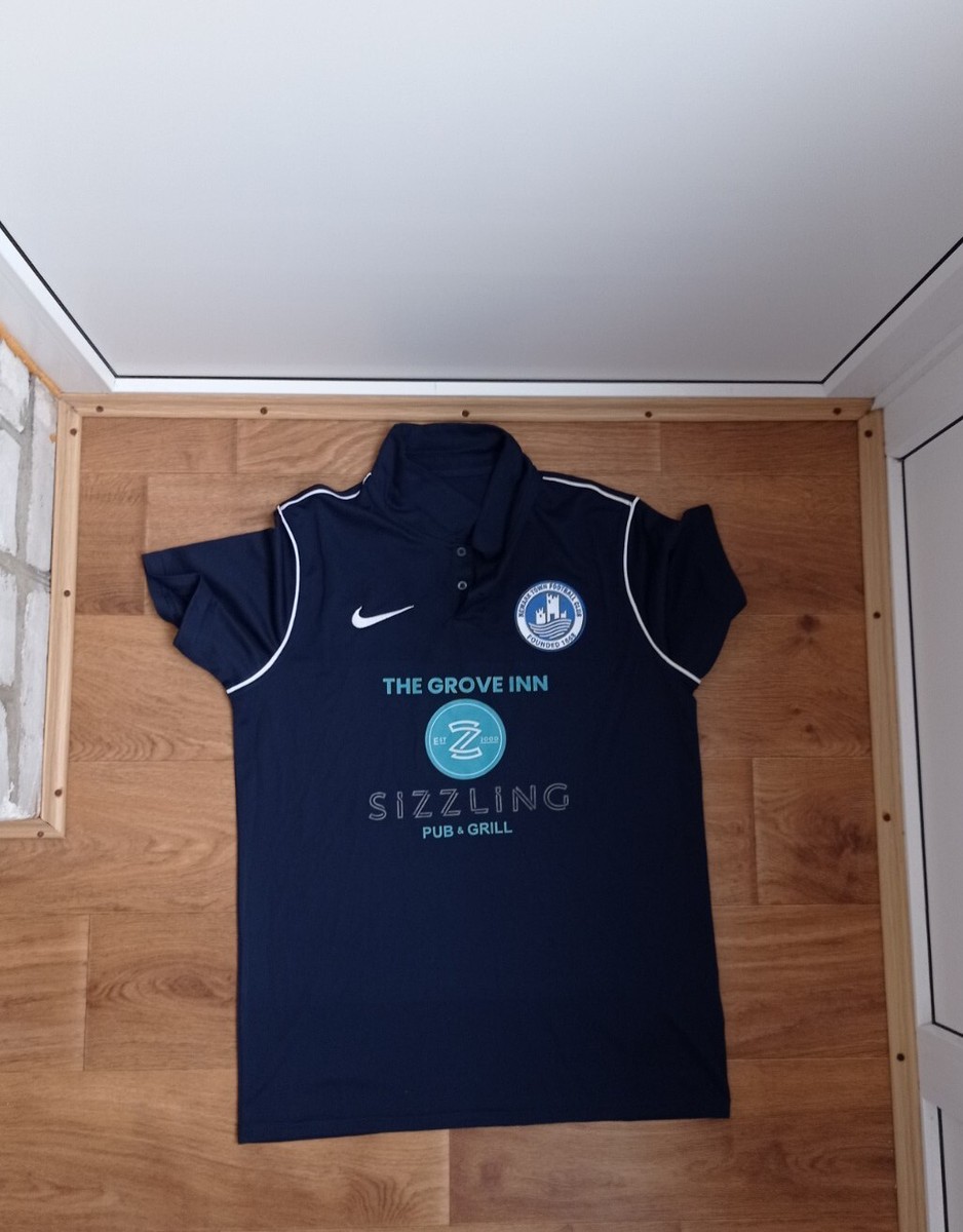 MEN'S FC Newark TOWN HOME SOCCER FOOTBALL SHIRT JERSEY SIZE L Large