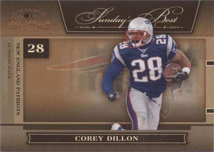 2006 Donruss Classics Corey Dillon #SB-13 - 1 of 2